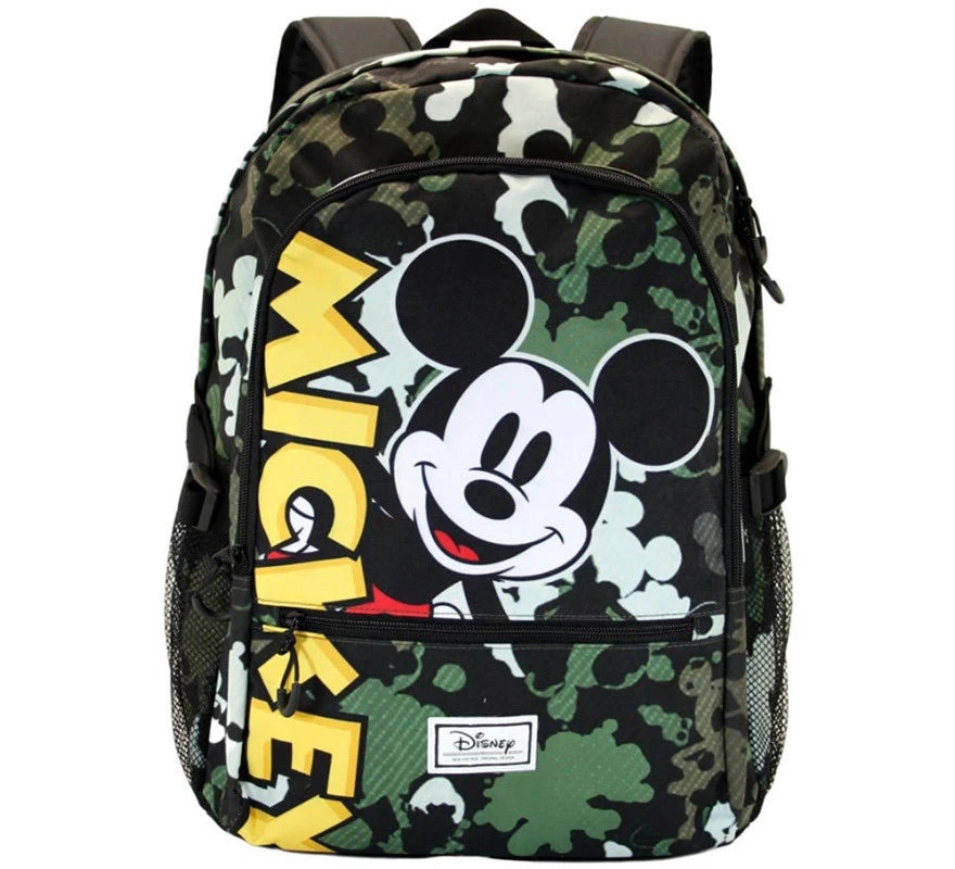 Mochila Mickey Mouse Camuflaje Disney 3 Mochila Mickey Mouse Camuflaje Disney