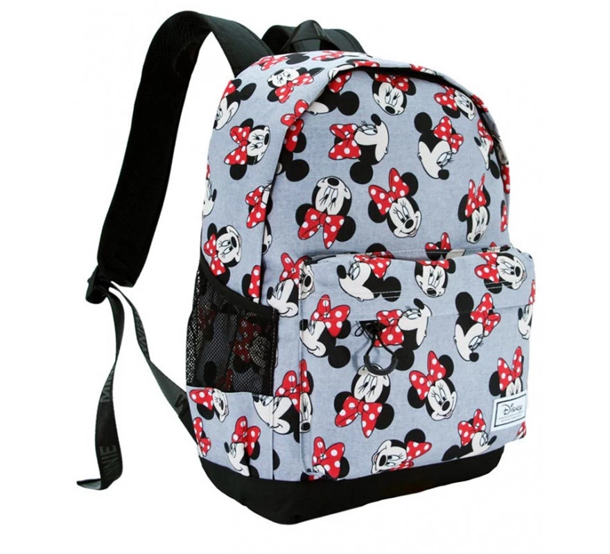 Mochila Minnie Mouse Disney Grey 3 Mochila Minnie Mouse Disney Grey