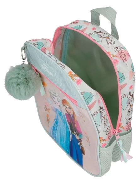 Disney Mochila Preescolar Con Carro Frozen Strong Spirit 4 Disney Mochila Preescolar Con Carro Frozen Strong Spirit - Imagen 2