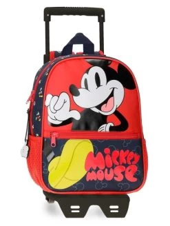 Disney -Disney mochila preescolar con carro mickey mouse fashion 1 1