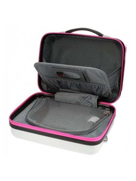 Disney Neceser Duro Minnie Magic Corazones Blanco 7 Disney Neceser Duro Minnie Magic Corazones Blanco - Imagen 5