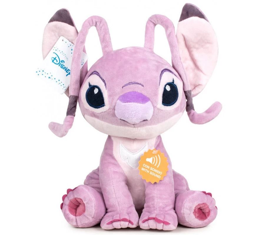 Peluche Con Sonido Angel Stitch Disney 20 Cm 3 Peluche Con Sonido Angel Stitch Disney 20 Cm