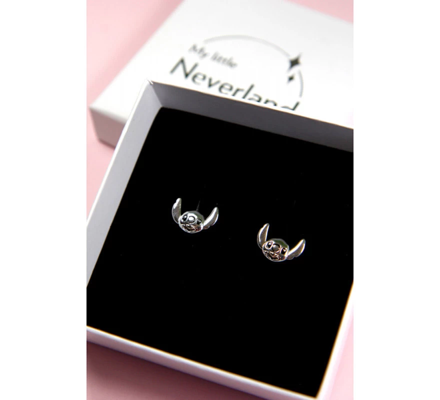 Pendientes Plata Stitch Disney 5 Pendientes Plata Stitch Disney - Imagen 3