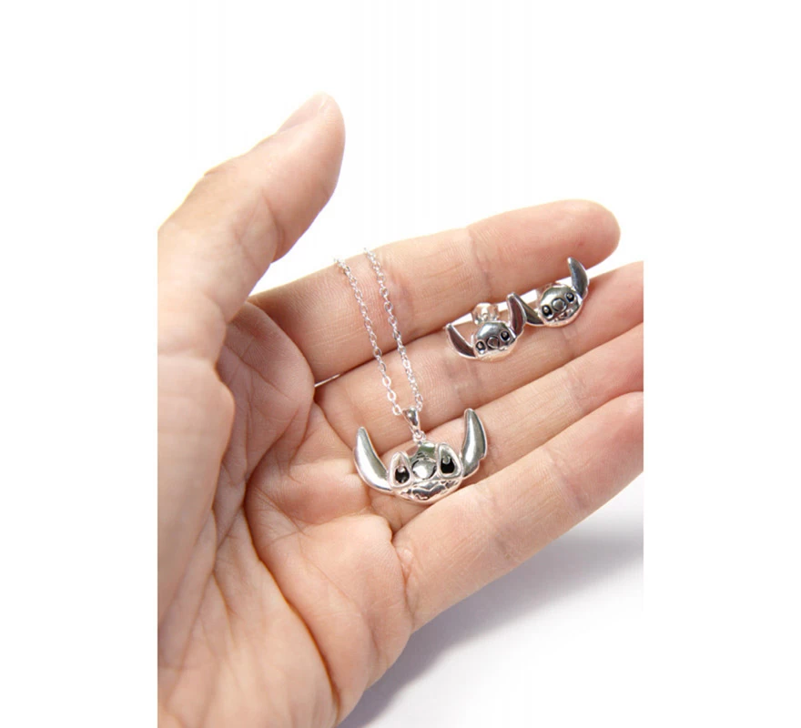 Pendientes Plata Stitch Disney 7 Pendientes Plata Stitch Disney - Imagen 5