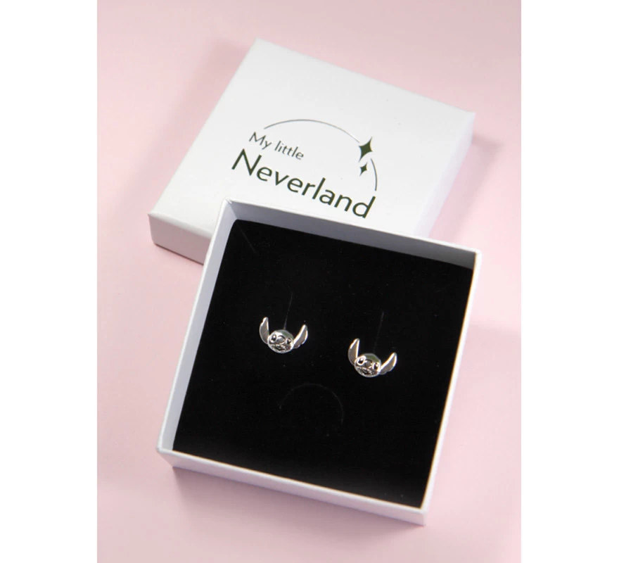 Pendientes Plata Stitch Disney 3 Pendientes Plata Stitch Disney