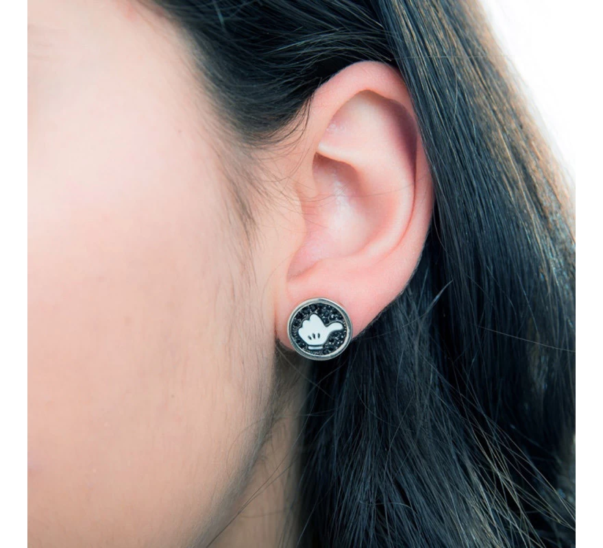 Pendientes Pulgar Mickey Chapados Oro Disney 4 Pendientes Pulgar Mickey Chapados Oro Disney - Imagen 2