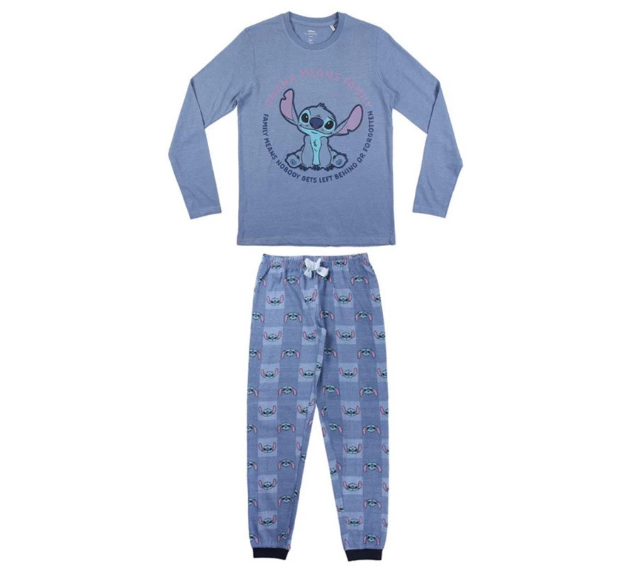 Pijama Largo Chica Stitch Disney 3 Pijama Largo Chica Stitch Disney