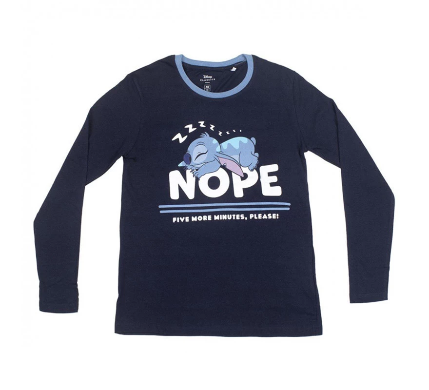 Pijama Largo Stitch Disney 4 Pijama Largo Stitch Disney - Imagen 2