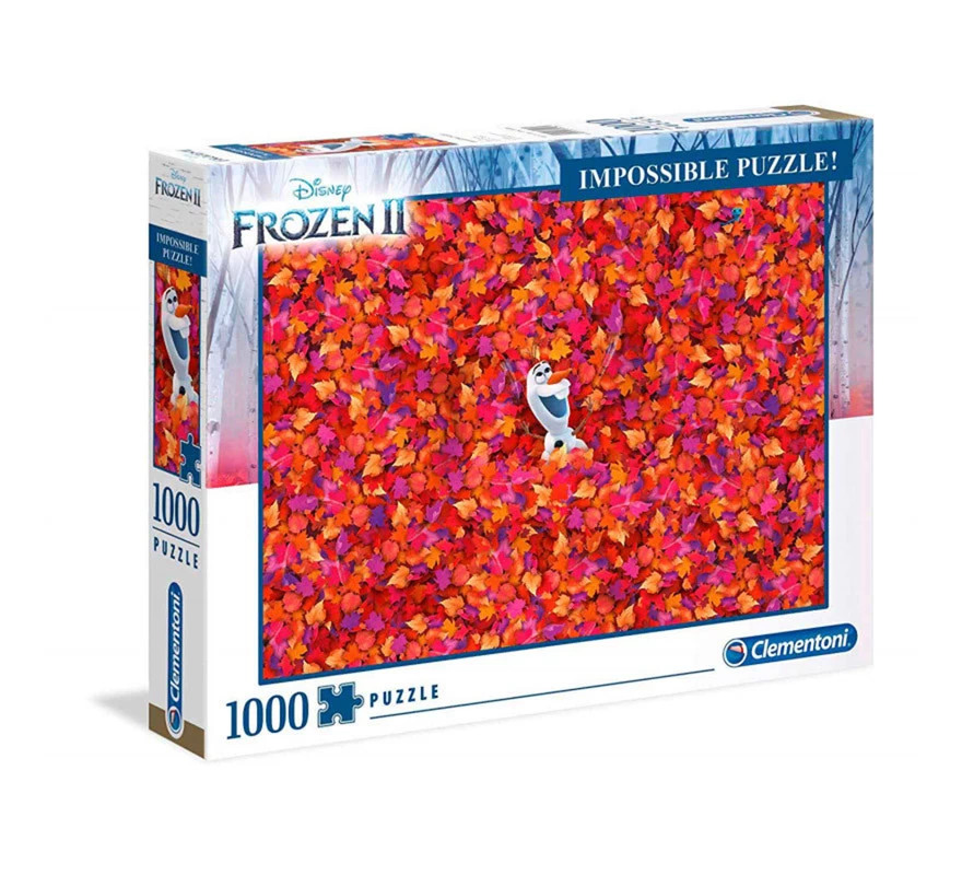 Disney Puzzle Imposible Frozen Olaf 1000 Piezas 3 Disney Puzzle Imposible Frozen Olaf 1000 Piezas