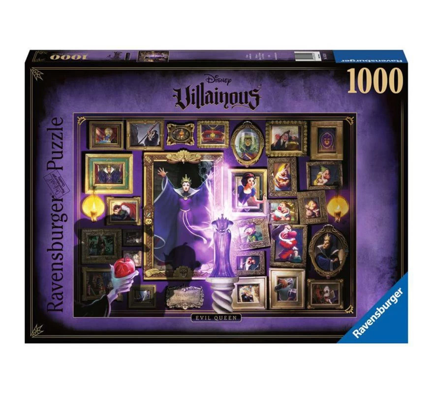 Puzzle Madrastra Blancanieves Disney Villanas 1000 Piezas 3 Puzzle Madrastra Blancanieves Disney Villanas 1000 Piezas