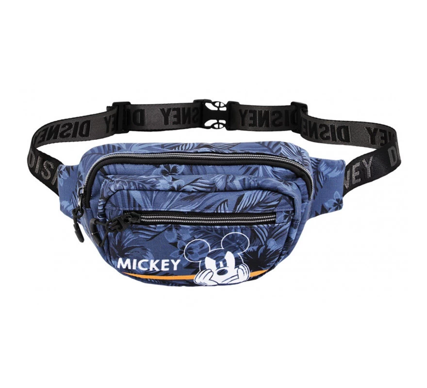 Riñonera Mickey Mouse Disney Blue 3 Riñonera Mickey Mouse Disney Blue