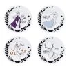 Set De 4 Platos Frozen DISNEY Porcelana -Disney set de 4 platos frozen disney porcelana 177374