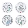 Set De 4 Platos Princesas Disney -Disney set de 4 platos princesas disney 177432