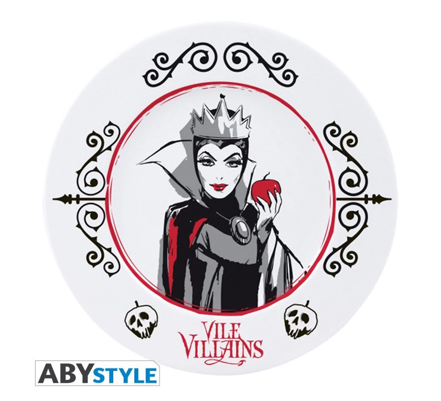 Set De 4 Platos Villanas Disney 5 Set De 4 Platos Villanas Disney - Imagen 3