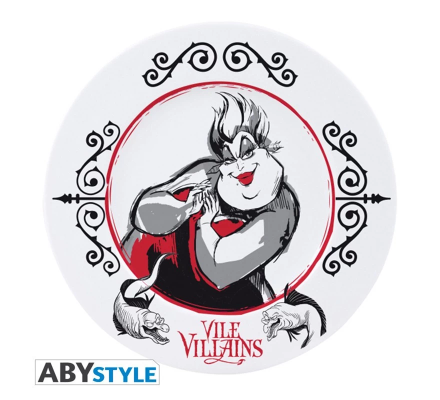 Set De 4 Platos Villanas Disney 6 Set De 4 Platos Villanas Disney - Imagen 4