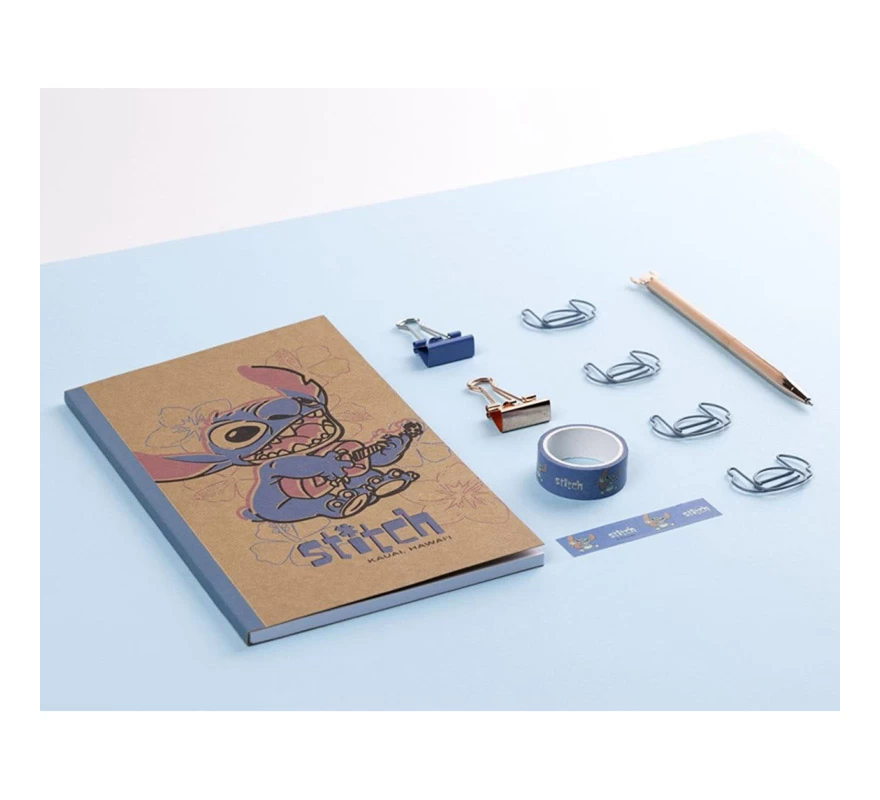 Disney Set De Papelería Stitch Ukelele 6 Disney Set De Papelería Stitch Ukelele - Imagen 4