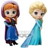 Set Figuras Anna & Elsa Disney Banpresto Q Posket 10 Cm