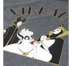 Sudadera Villanas Disney Gold -Disney sudadera villanas disney gold 12243
